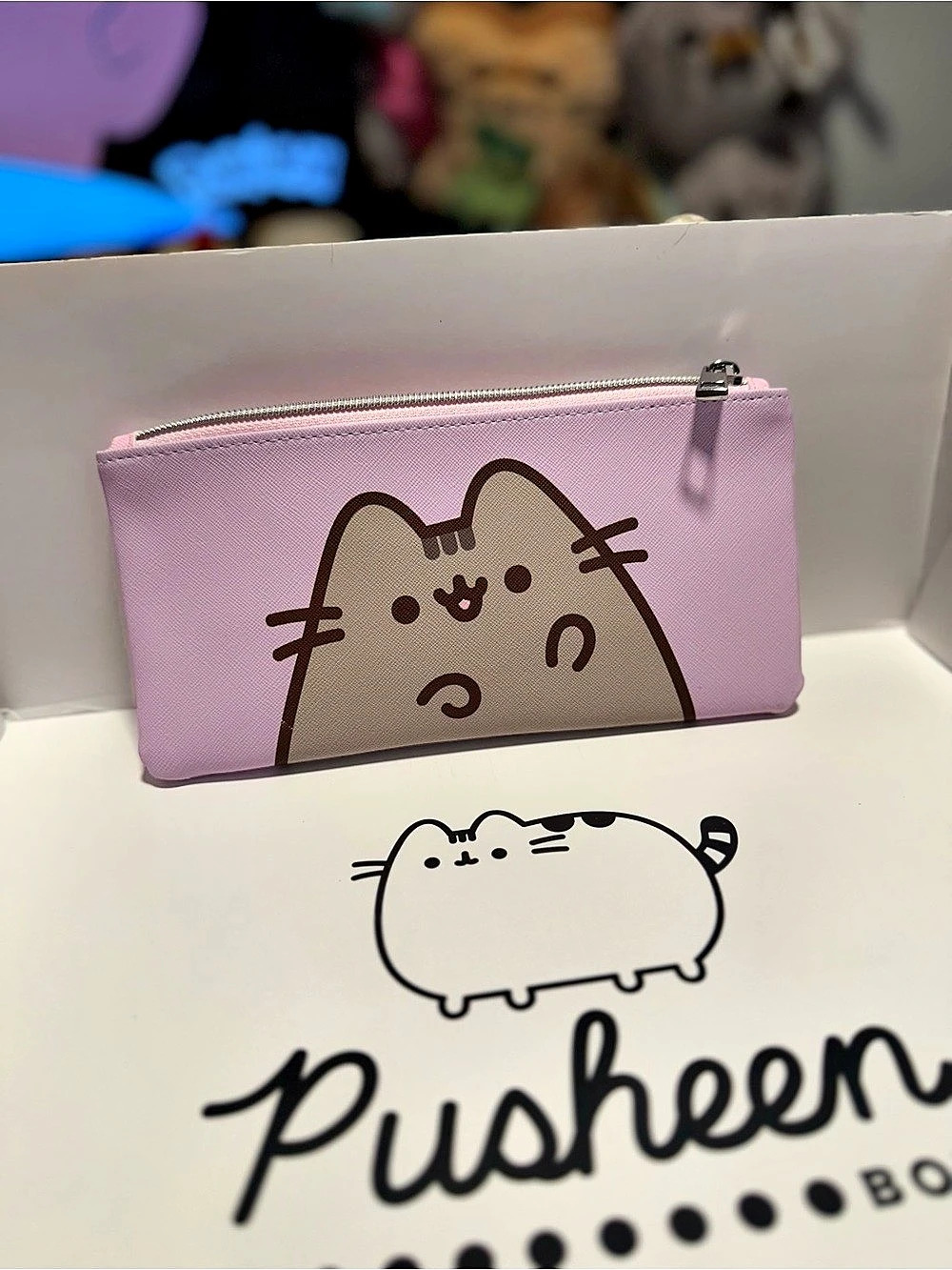 Pusheen Pencil Pouch Pink